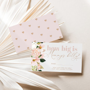 Blush rose quelle est la taille de la carte ventre