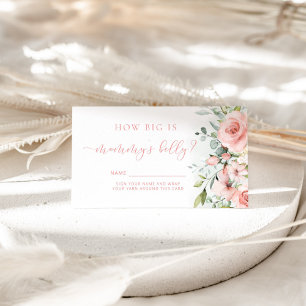 Blush rose quelle est la taille de la carte ventre