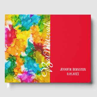 BM Bat ou Bar Mitzvah Party Livre d'invité