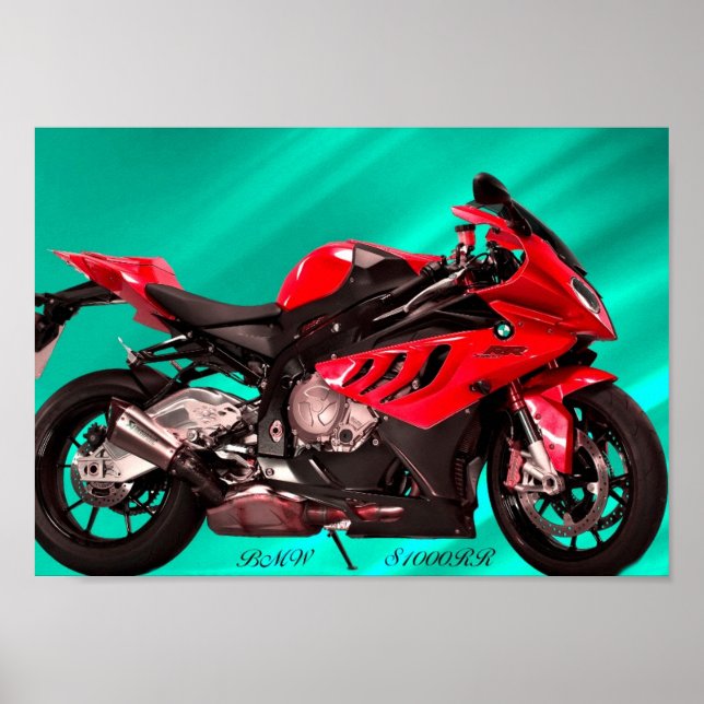 BMW Bike poster (Devant)