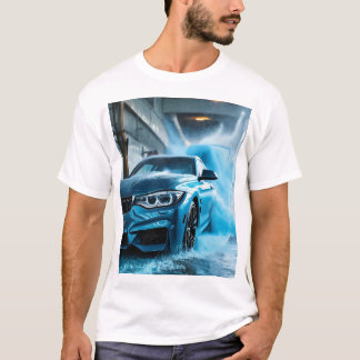 "BMW Blue : T-shirt Homme pour les amateurs de voi