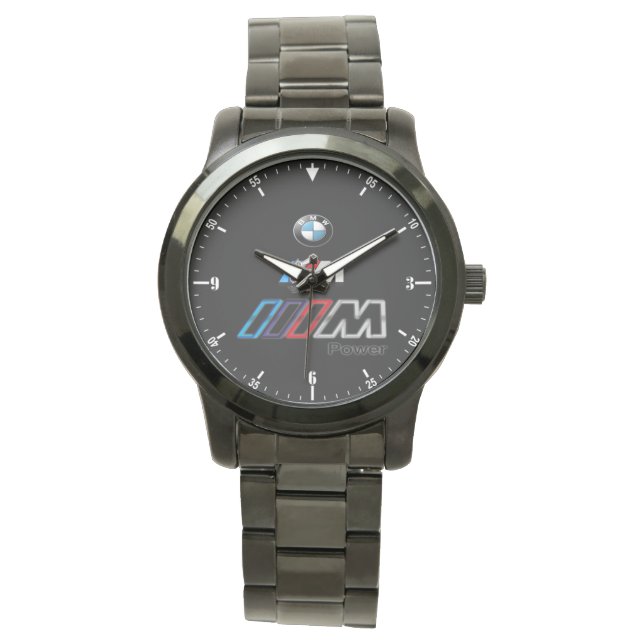 Bmw M3 Moteur Montre De Quartz (devant)