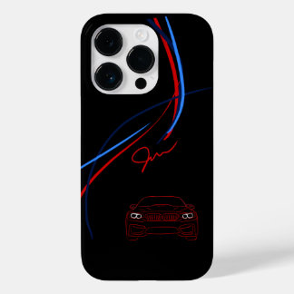 BMW M4 Stripes iPhone 14 Coque
