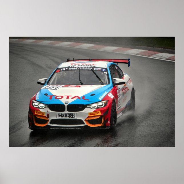 BMW RACING POSTER (Devant)