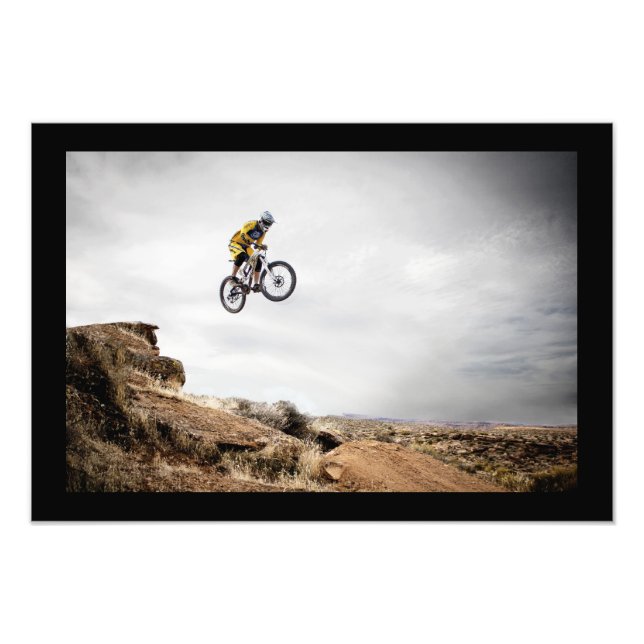 BMX Biker Jumping Poster (Devant)