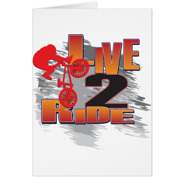 BMX Live to Ride Ride Ride to Live (Devant)