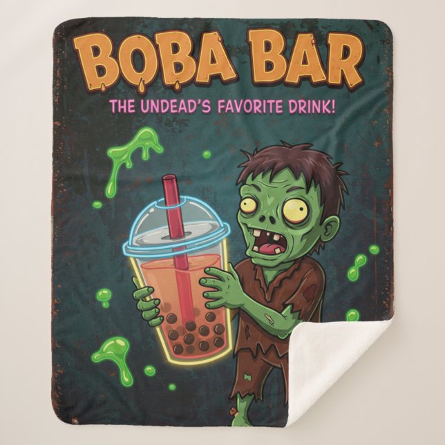 Boba Bar – Plaid Sherpa (Devant)