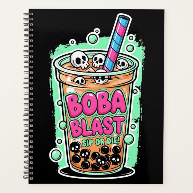 Boba Blast – Planificateur Sip or Die ! (Devant)