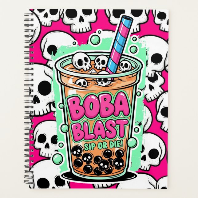Boba Blast – Planificateur Sip ou Die ! (Devant)