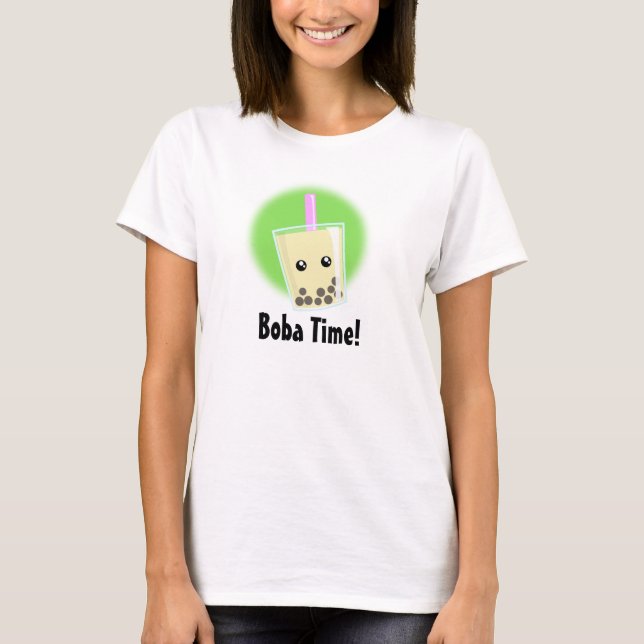 Boba Time ! T-shirts (Devant)