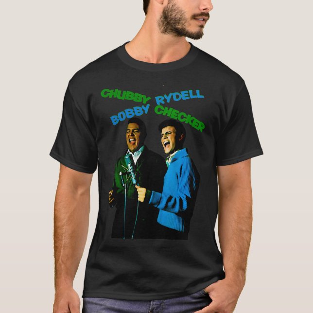 Bobby Rydell et Chubby Checker T-Shirt essentiel (Devant)