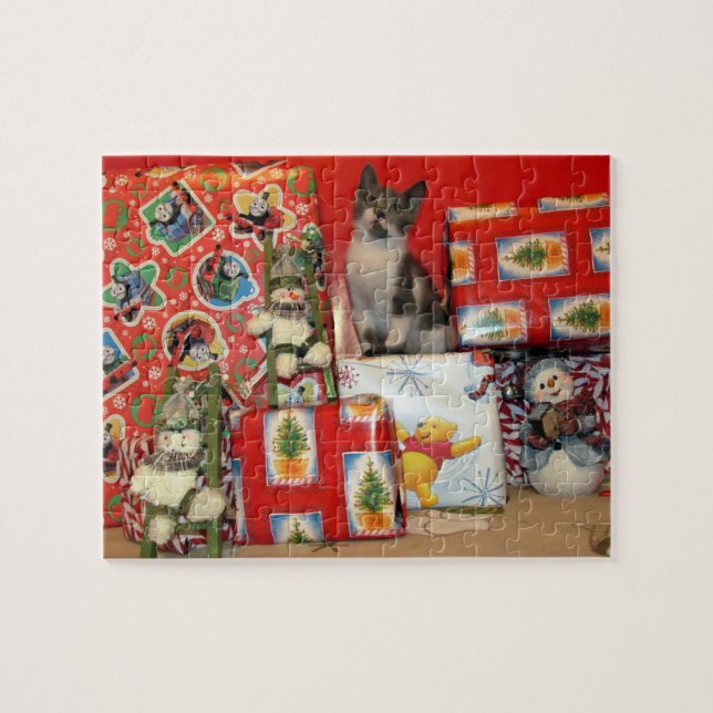 Bob's Christmas Puzzle - Chat / Kitten (Horizontal)