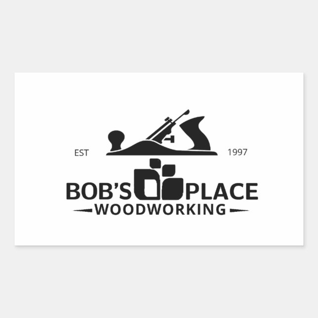 Bob's Place Logo sticker (Devant)