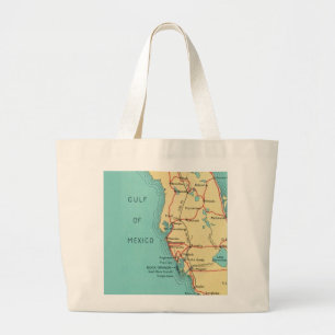 Boca Grande Useppa Island Floride Carte Big Sac fo