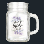 Bocal Mason Rustic Lavender Fête des mariées Team Date de la m<br><div class="desc">Message-moi si vous avez besoin d'aide ou avez des demandes spéciales.</div>