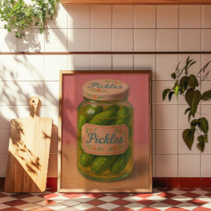 Bocaux de Pickles Vintage   Décoration de Cuisine 