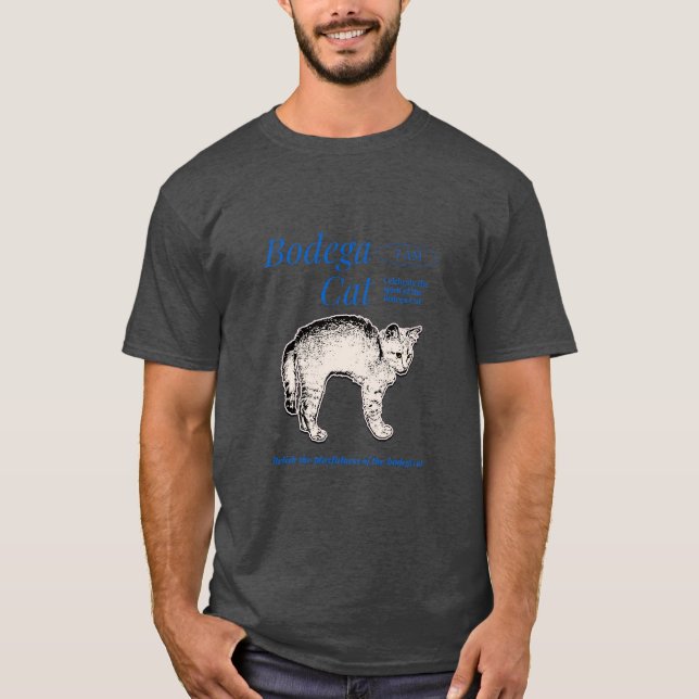 Bodega Chat Hommage T-Shirt NYC Street Style (Devant)