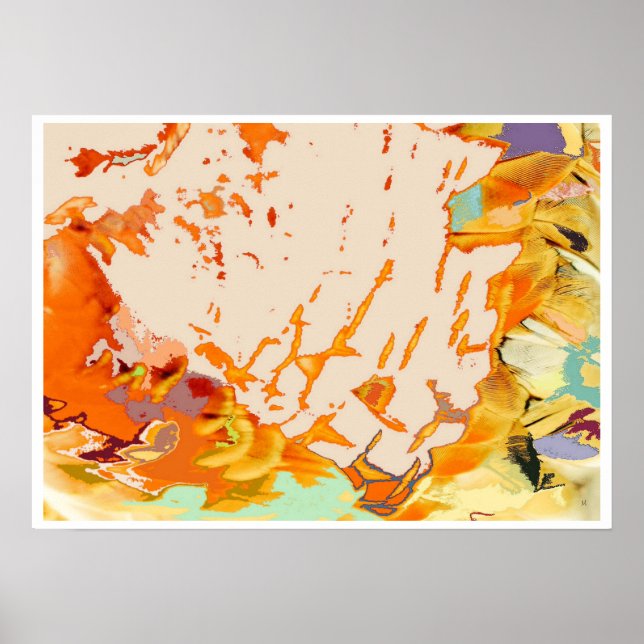 Bodhidharma traverse la rivière Poster Art (Devant)