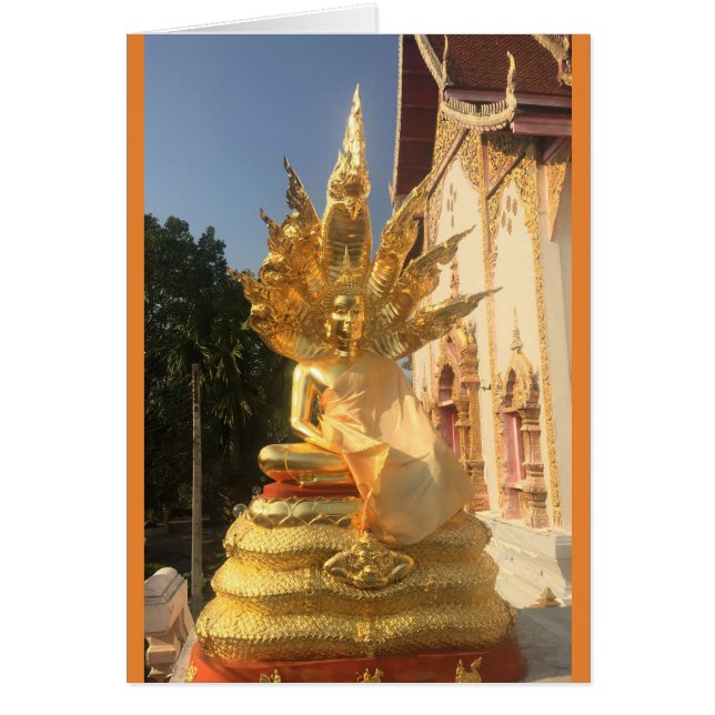Bodhisattva at Wat Doi Saket, Chiang Mai, Thaïland (Devant)