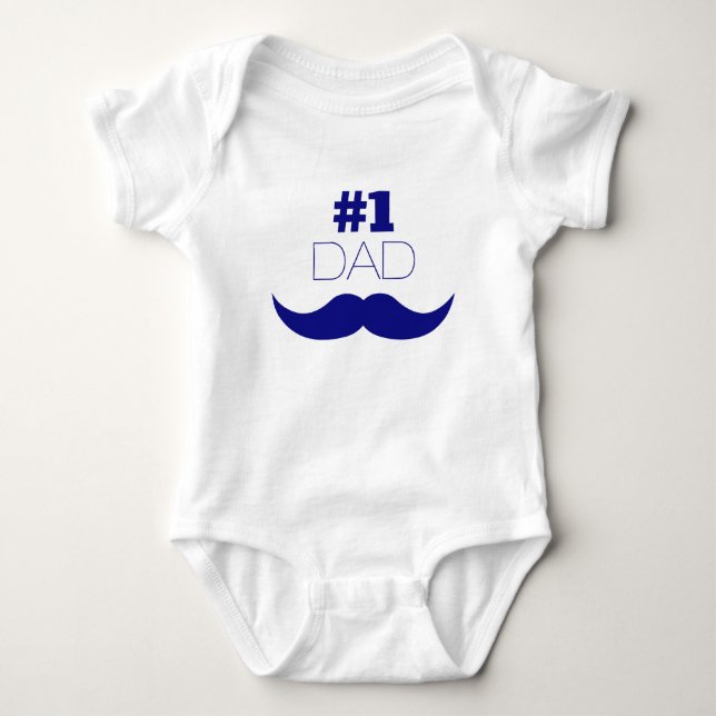 Body #1 Papa Blue Mustache (Devant)