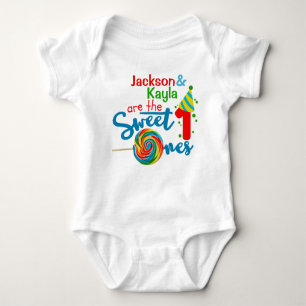 Body 1er Anniversaire Bodysuit personnalisé bébé pour j