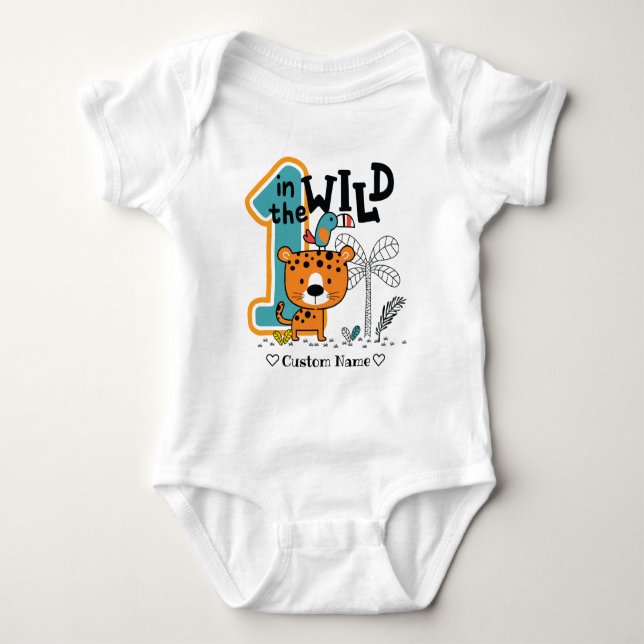 Body 1er anniversaire | Premier anniversaire du bébé (Devant)
