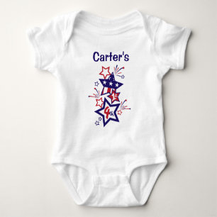 Body 1ère 4 juillet Bodysuit de bébé Ma 1ère 4e Chemise