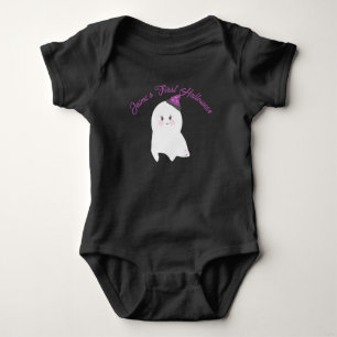Body 1ère combinaison de bébé Halloween Witch Ghost Bab