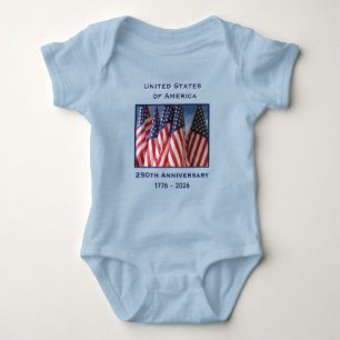 Body 250e anniversaire USA Patriotique 