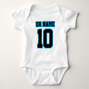 Body 2 Côté BLANC BLEU BLEU Bodysuit Football Jersey