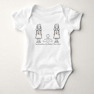 Body 2 mamans sont meilleures que 1
