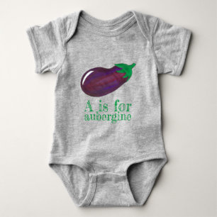 Body A est pour Eggplant Eggplant Vegetable ABC