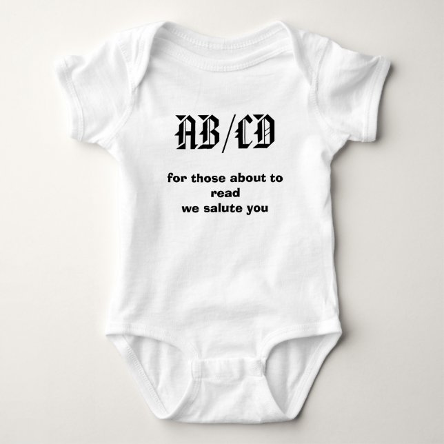 Body AB/CD, pour ceux environ au salut de readwe vous (Devant)