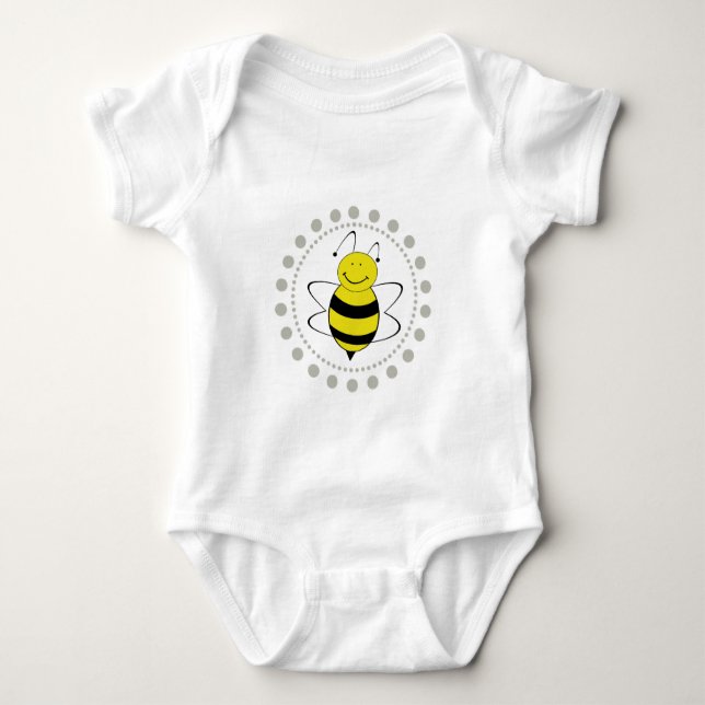 Body Abeille mignonne tendance (Devant)