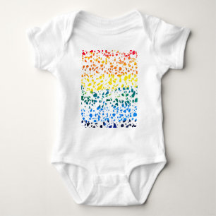 Body Abstrait Terrazzo Mosaic coloré Rainbow Motif 