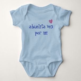 Body Abuelita Ven Por Mi Baby Romper Jumper