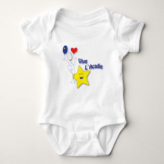 Body acadienne l'étoile (Devant)