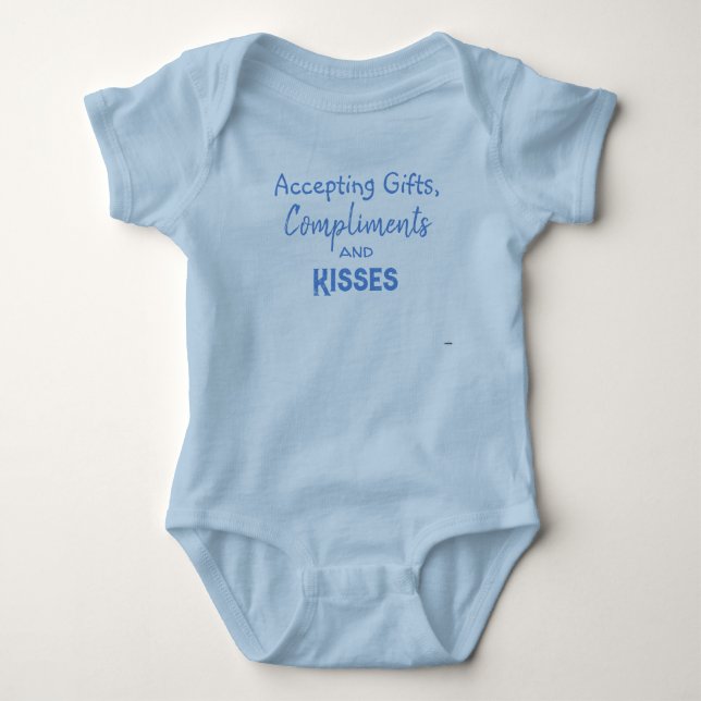 Body Accepter les cadeaux T-shirt bébé HAMbyWG (Devant)