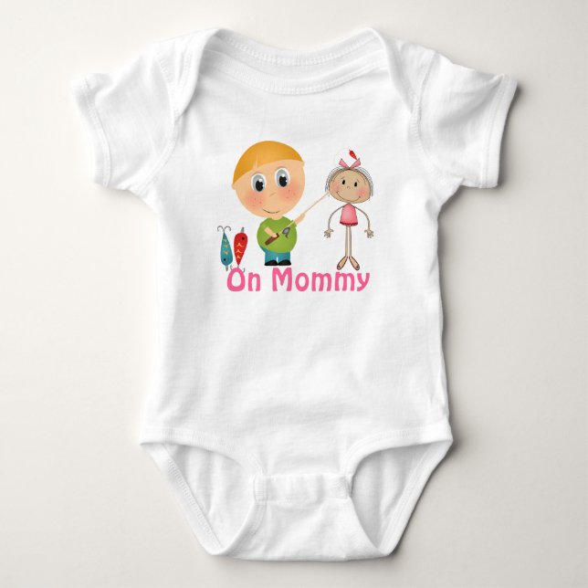 Body Accroché sur maman Baby Creeper (Devant)