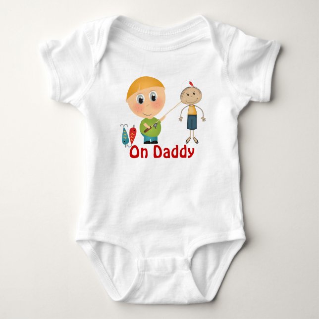 Body Accroché sur papa Baby Creeper (Devant)