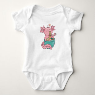 Body Adorable Axolotl manger Ramen