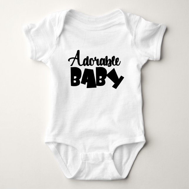 Body Adorable BABY-vêtements mignons pour bébé (Devant)