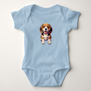 Body Adorable bébé chiot - Design mignon et confortable