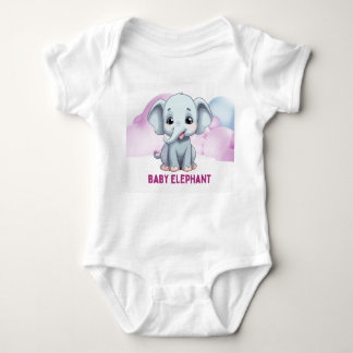 Body Adorable bébé Elephant enfants T-shirt