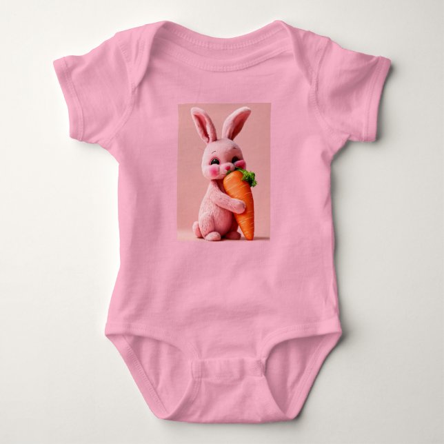 Body Adorable Bodysuit Bébé Bunny (Devant)