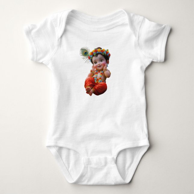 Body Adorable bodysuit spécial Bal Krishna pour Janmash (Devant)