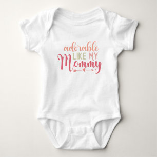 Body Adorable Comme Ma Maman Citation Citation Bodysuit