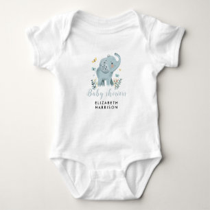 Body adorable Elephant Blue Baby Boy Douche