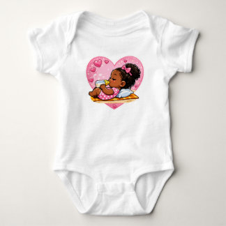 Body Adorable Heart Design Baby Outfit