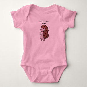 Body Adorable Hegdity Hedgehog Baby T-Shirt à un sey